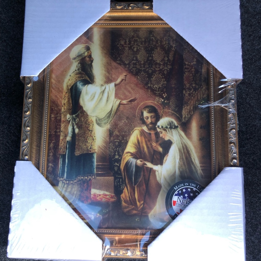 Joseph & Mary’s Marriage Framed Art